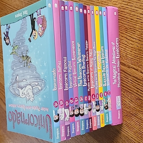 Phoebe and Her Unicorn Adventure Books, bundle 14 books, by Dana Simpson - Picture 3 of 16
